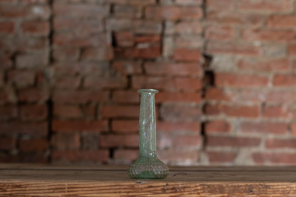 vaso a fiore singolo verde acqua