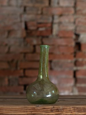 vaso verde a boccia