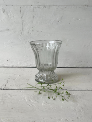 vaso il giardino di famiglia trasparente vetro mini