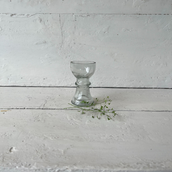 vaso trasparente in vetro mini