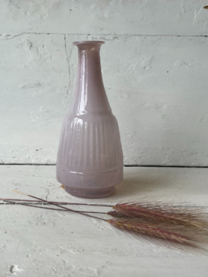 vaso il giardino di famiglia viola vetro piccolo