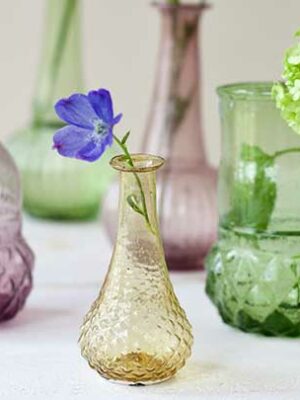 ochre small vase