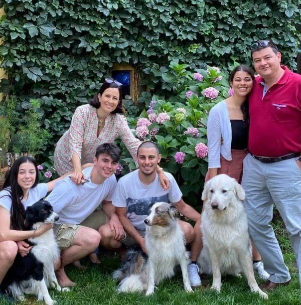 La famiglia de Il Giardino di Famiglia