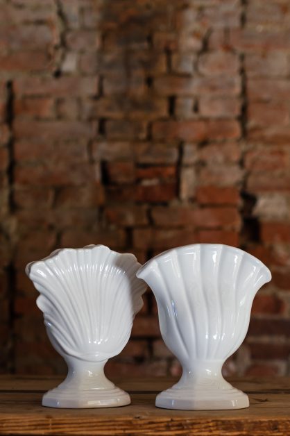 Tulipaniera a conchiglia insieme a quella a ventaglio