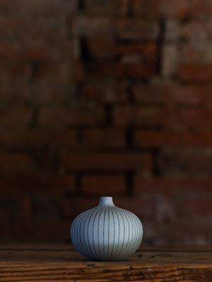 Vaso Bari a pois blu Lindform