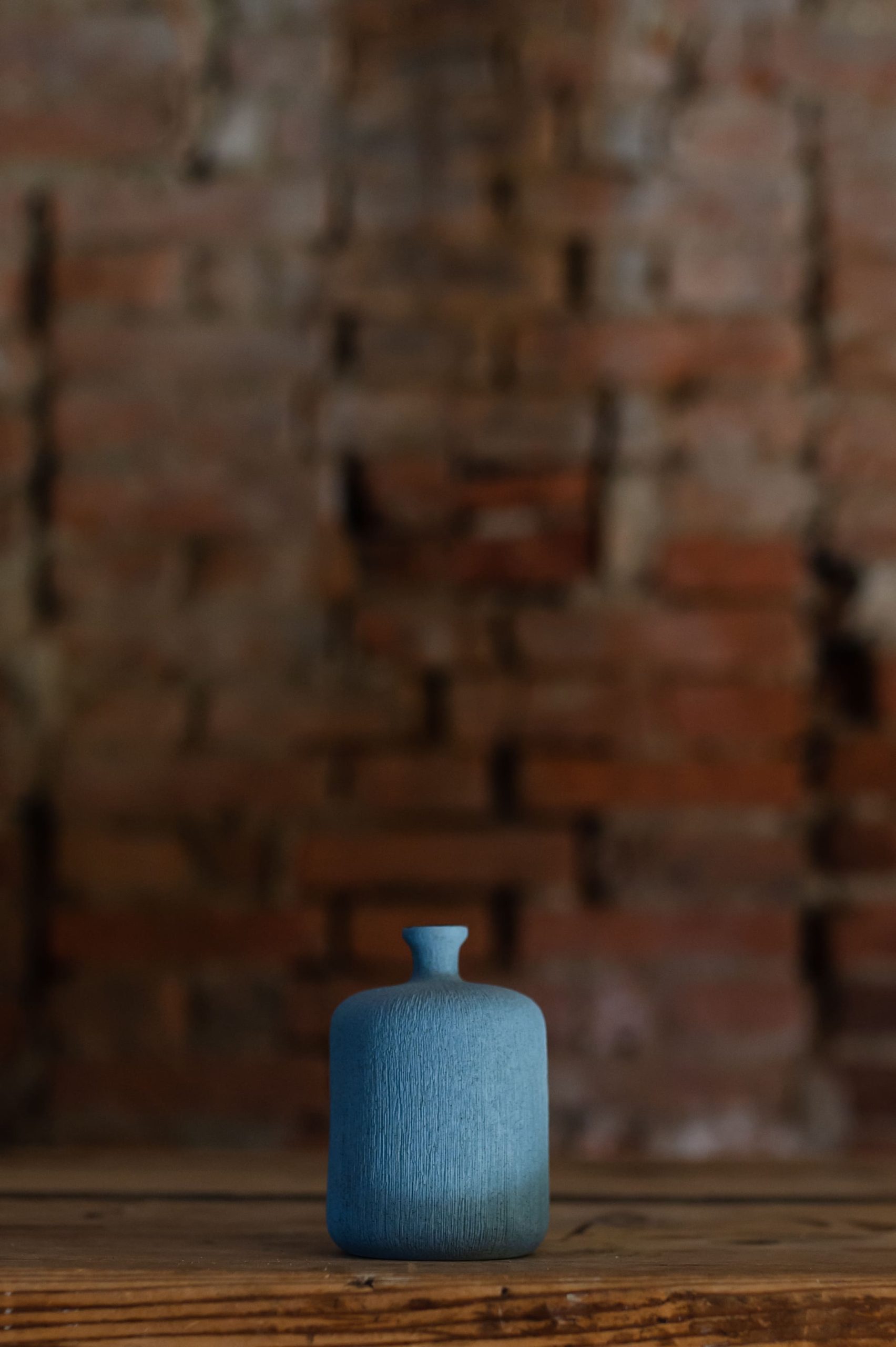 Vaso Bottle blu sabbia
