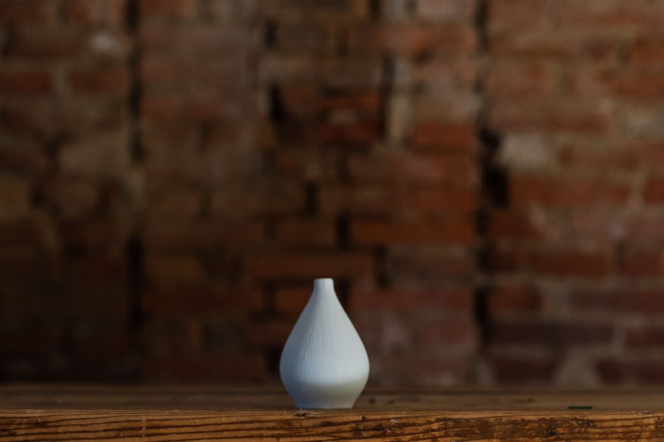 Vaso Kobe bianco