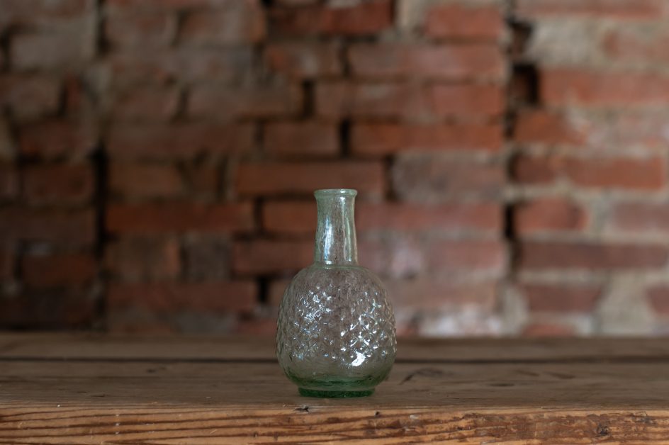 vaso ananas verde acqua